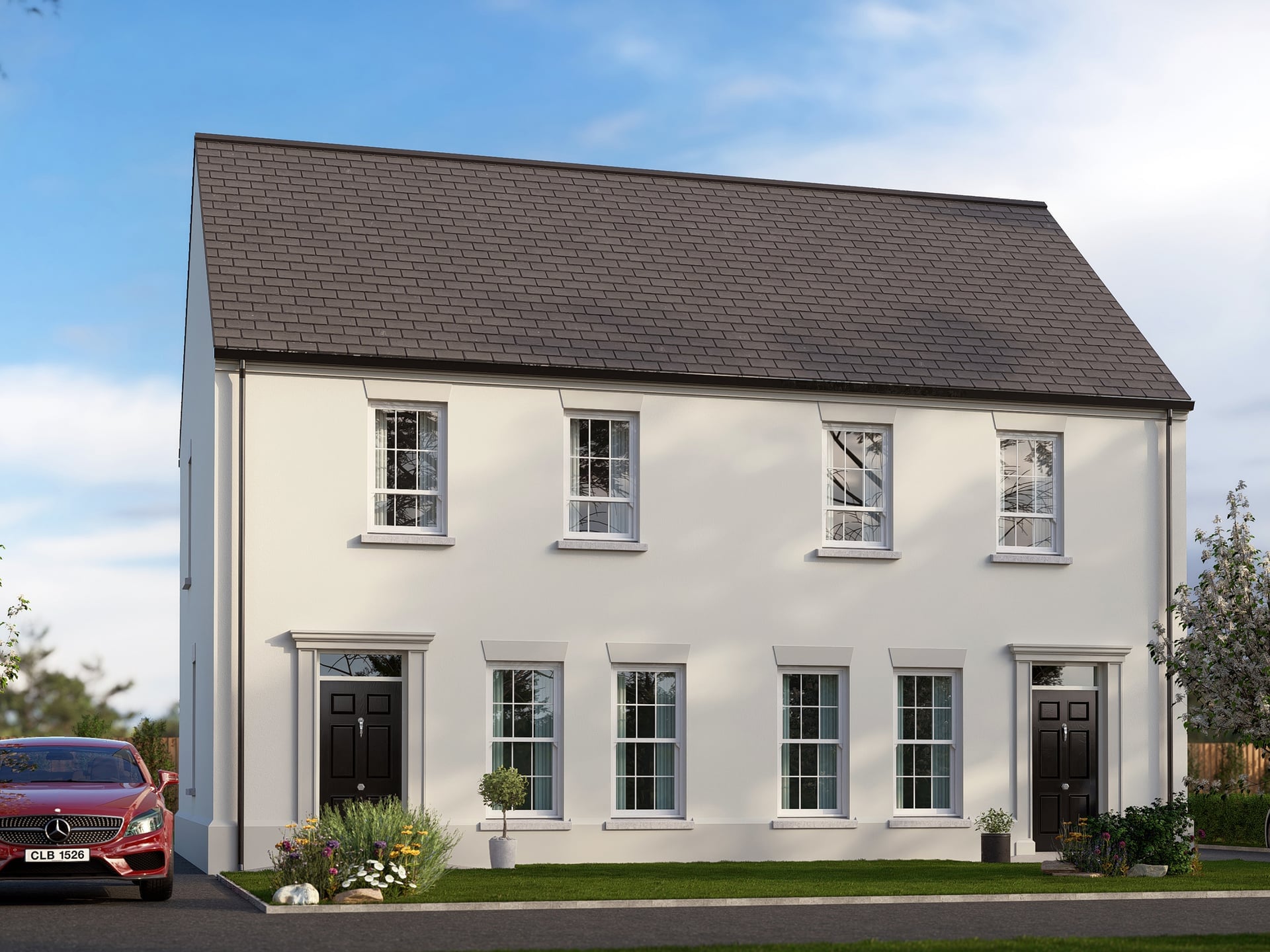 Hampshire Hall, Carrickfergus - development imagery