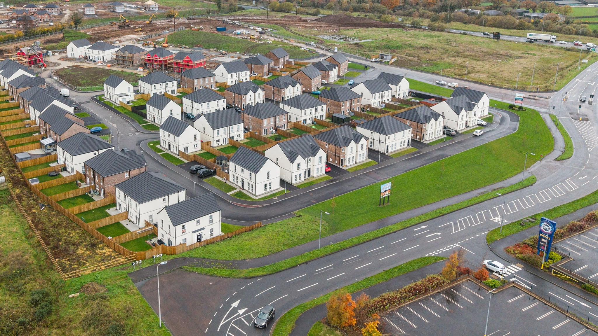 Show home at South Lake Park, Craigavon by Windsor Developments
